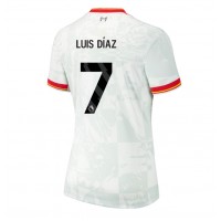 Liverpool Luis Diaz #7 Kolmaspaita Naiset 2024-25 Lyhythihainen